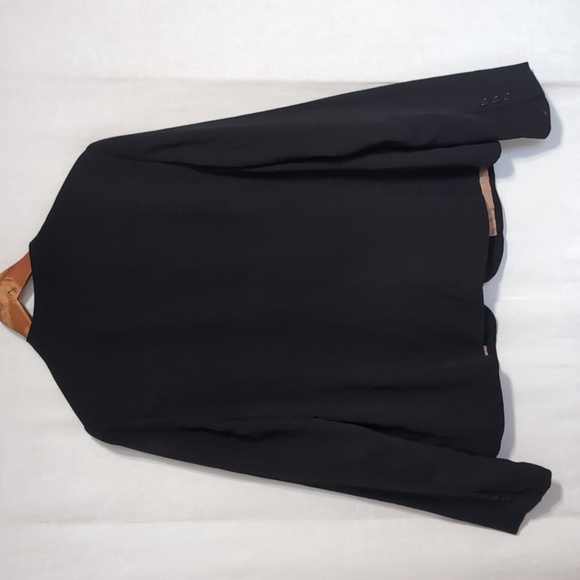 Forever 21+ Black Single Button Blazer Lined Size 2x - Picture 7 of 7